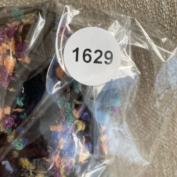 Dreamers Sweater Women’s Medium Black Rainbow Oversized Open Front Cardigan - Picture 10 of 10